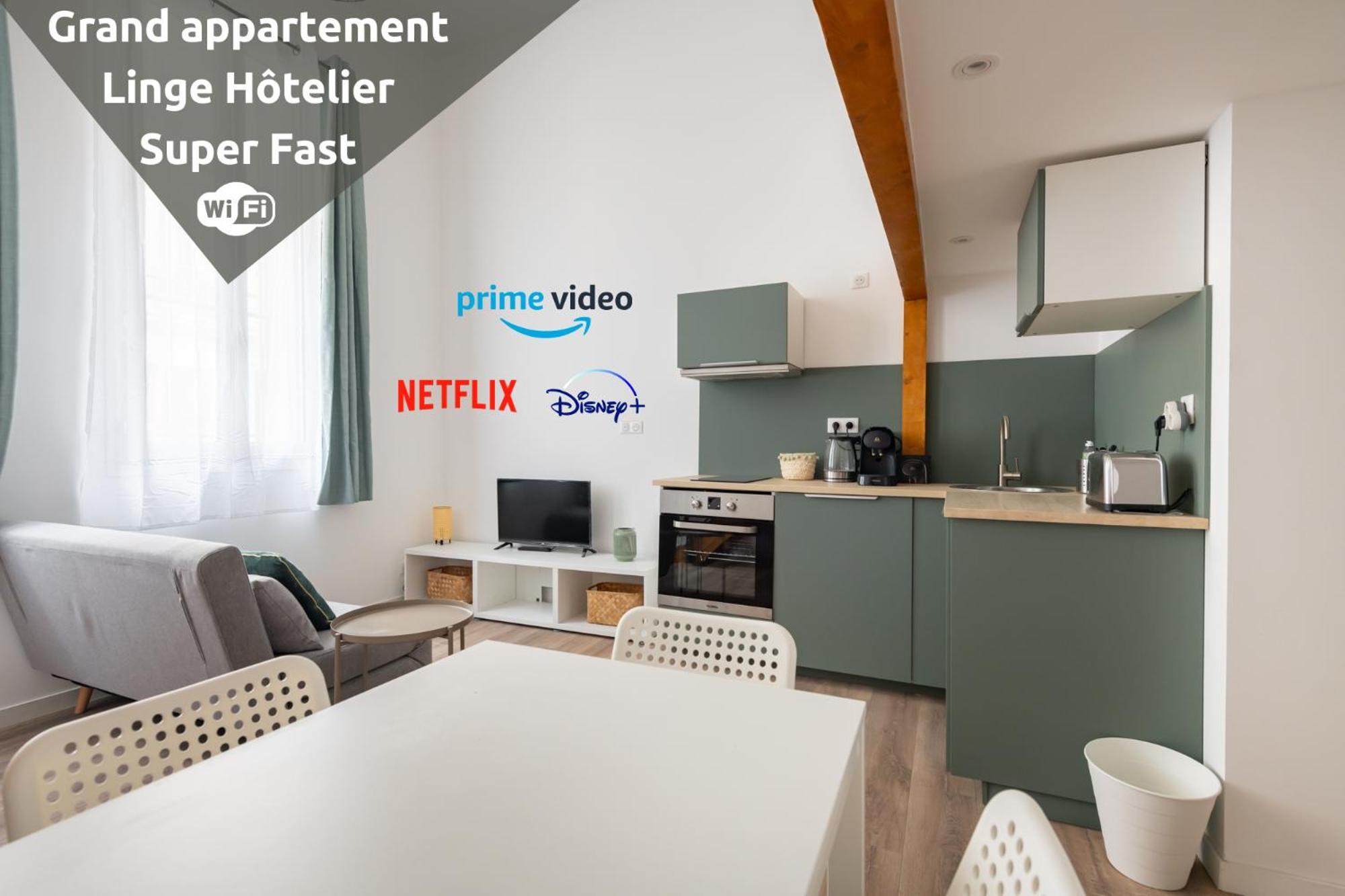 Cafi - Sud Passion * Calme * Linge Hotelier * Fibre * Apartment